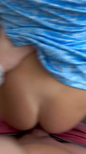 A quick fuck in the woods