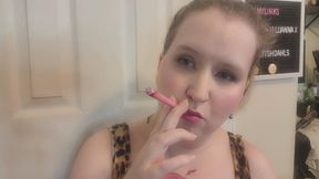 Pink Cigarette & Gold Filter :: Trashy Tease