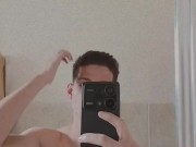 Venezolano caliente en el baño