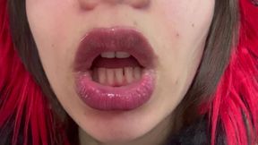 I Make Phlegm Faces Asmr Latina Face Fetish Mouth Fetish