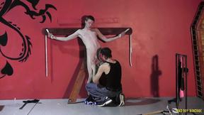 ”BadBoyBondage: Master Damien Rage Gives Rough Flogging & Slow Strokes”