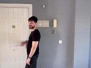 Giant vore babysitter shrink & swallows Silas