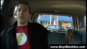 Blacks Thugs Breaking Down Hard Sissy White Boys 24