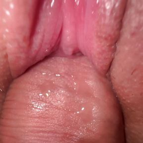 Extreme Close up Fuck stepsister&#039;s teen creamy pussy