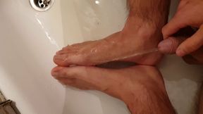 Pissing on my Feet