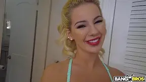 Bella Green, Peter Green And Bella Rose - Gorgeous Blonde Girlfriend Gets Properly Fucked In Pov