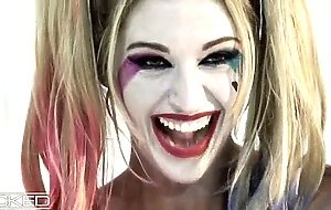 Birds of prey - harley quinn & katana lesbian fuck