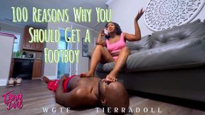 100 reasons you should get a footboy feat WGTF