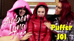 Amber Jess And Lana Puffer Joi