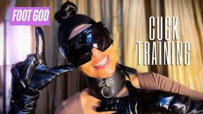 Ebony Foot God Domina | ASMR JOI, Latex Gloves, Office POV, Total Control