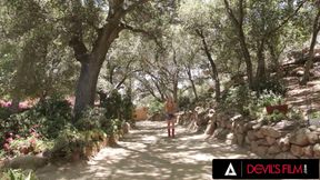 DEVILS FILM - Hot Cowgirl Annaleigh Reno Fucks With Her Sexy Nudist Neighbor