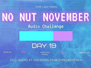 No Nut November Audio Defiance Day nineteen