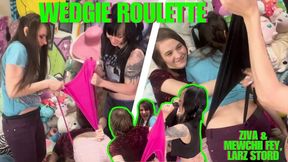 HD Ziva Fey - Wedgie Roulette With Larz And Mewchii