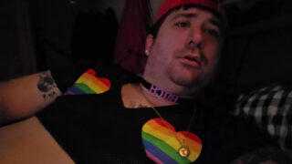 Webcam daddy ydmyger hvid boble røv slave med hård anal dildo fuck