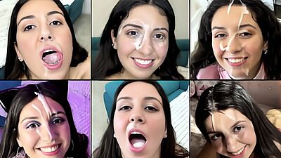 Best Cum on Face Compilation - 21 Cumshots!