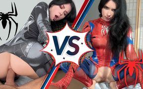 Passionate Spider Woman Vs Anal Fuck Lover Black Spider-girl!