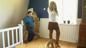 Blonde Girl Cuffed By Gardener - FULL HD (mp4) - JC20260109