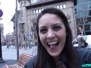 Carolina Abril gets blindfolded and screwed by a stranger - ADPTUBE