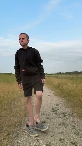 No pants for my walk