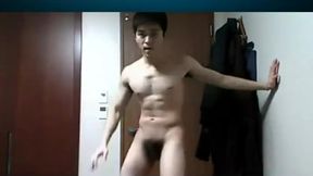 Korean wank at home