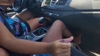 Traffic jams on the highway, my step mother-inside-law takes care as best she can for the greatest satisfaction of her super innocent step son inside an great situation ...