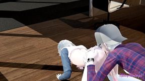 Femboy Yaoi Osuke - Watch him eat then fuck this femboy'_s ass