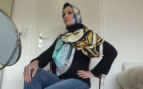 3 silk scarves - different stylings