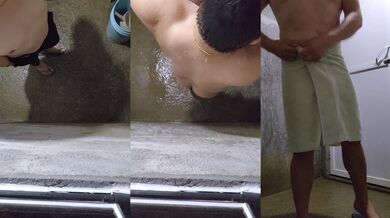 Boso habang naliligo kay Pinoy Grab Driver sa CR . Buhay probinsya nakakamis.