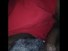 Suckn my stepcousins hubbies big butt man meat hefty ebony pecker