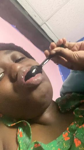 my ebony mukbang video - Alliyah Alecia Scott