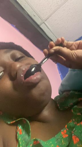 my ebony mukbang video - Alliyah Alecia Scott