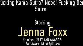 Smiling Demi Sutra and Jenna Foxx - eating pussy sex - Fucked Feet