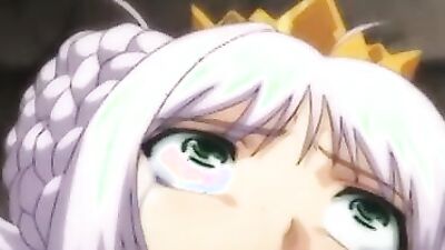 Get ready for a wild ride as Princess Knight Catue gets her big boobs creamed in cartoon sex scene 2