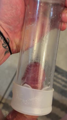 Pumping up Penis