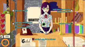 Getting the tutorial girl topless! - Monster Girl Incursion #0