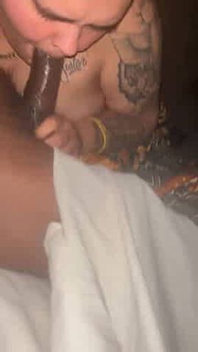 Brandi Haithcock eating bbc part 1