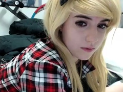 sexy amateur hot blonde teen show webcam