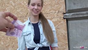 GERMAN SCOUT - CUTE TEENAGER KINUSKI TALK TO REAL LEG SHAKING ORGASM CASTING - Kinuski kakku