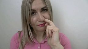 I love how peaceful you look while picking your nose WMV HD 720p