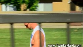 Gay solo post Horny young youngster Tyler Bolt is out beside the pool