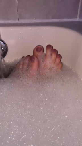 Soapy Wet Toes