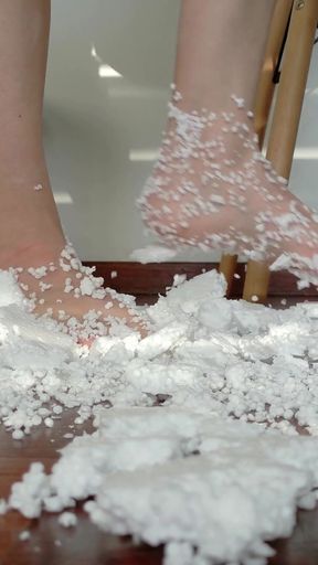 Destroying Styrofoam with My Feet - Kinky Lyrical