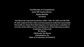 a sperm sample for nurse kylie deville - jerk off instructions