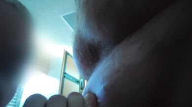 Bi Cuck Hubby Sucks Big Cock Helps Wife Gush on Client in RV