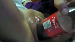 My girlfriend can be a great commercial star for soda
