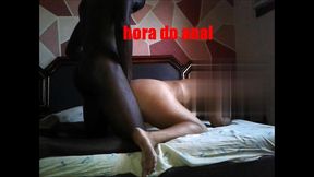 sra tomis no hotel com amigo nego black 20cm