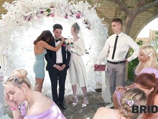 WEIRD WEDDING WITH A SLUT! BRIDE4K COMPILATION