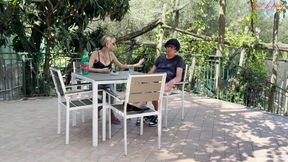 Eager Stepmother Gets Excited to Provoke the Virgin Guy on Vacation