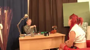 College cuties get naughty in class with their teachers
