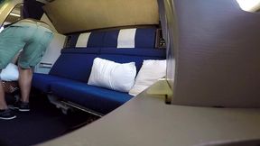 jill kassidy public train car blowjob and creampie